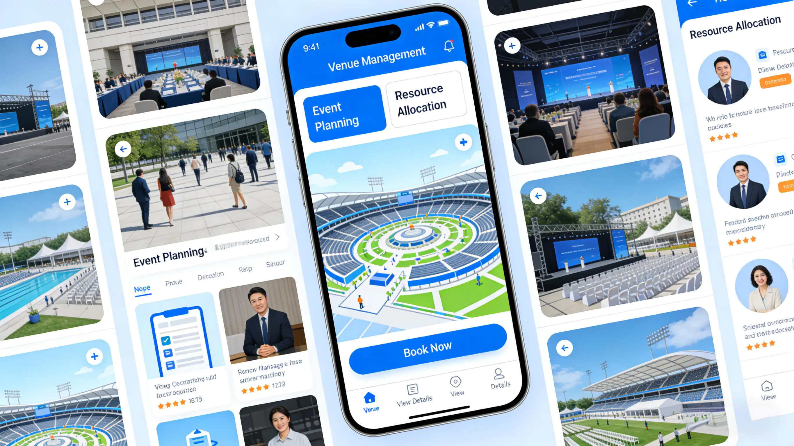 酒店手机APP界面