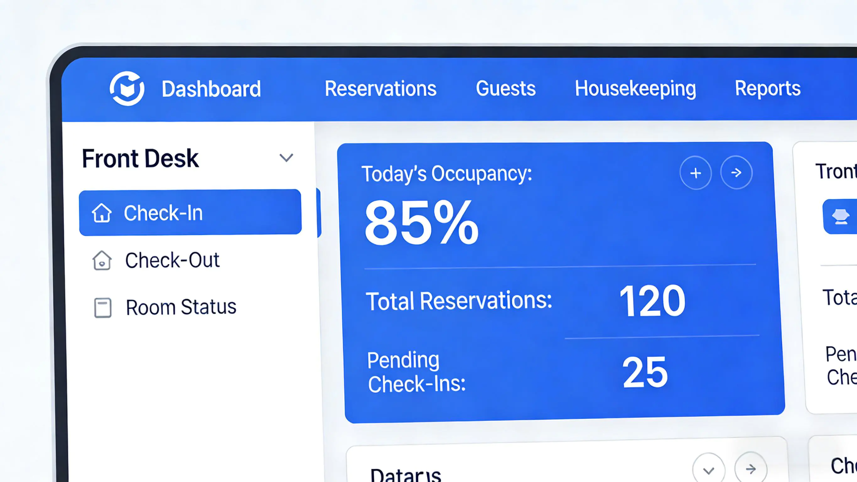 酒店后台管理系统