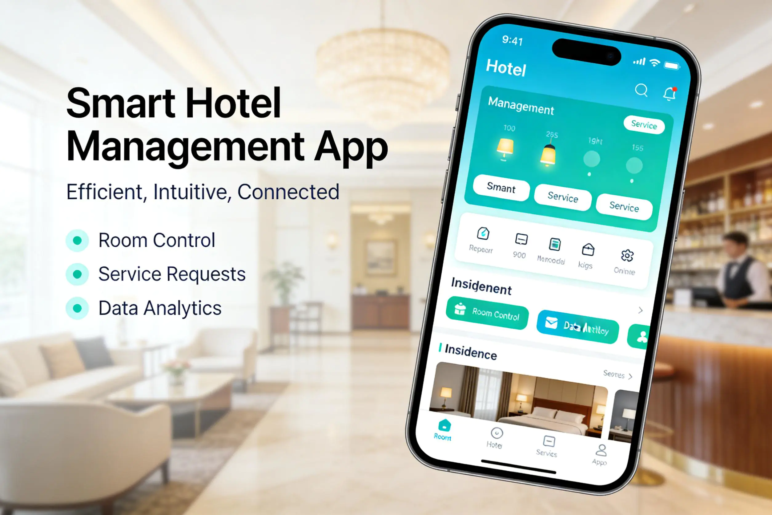 酒店智能管理APP